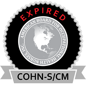 COHN-S/CM Expired Badge