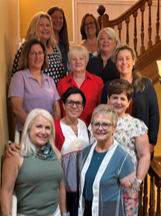  Top Row L-R: Ellen Connolly,&nbsp;Lori Burke, 2nd Row L-R: Nancy Cronenwett, Susan Jordan,3rd Row L-R: Shannon Berryhill (Retired BOD 2025), Lisa Holmes, Alexis Williams (Public Member),4th Row L-R: Dr. Betty Sanisidro (Executive Director), Karen Jewell (Retired BOD 2025),5th Row L-R: Karen Wilson, Kim Newton*2025-2026 Governing Council
